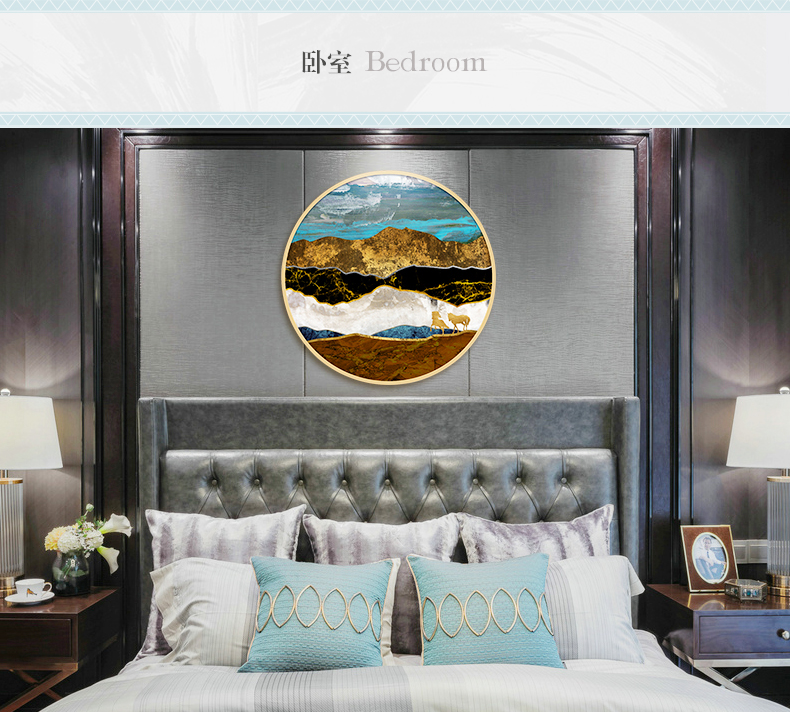 現(xiàn)代簡(jiǎn)約客廳辦公室裝飾畫(huà) 書(shū)房玄關(guān)晶瓷畫(huà) 純手繪油畫(huà) 絲綢之路系列二