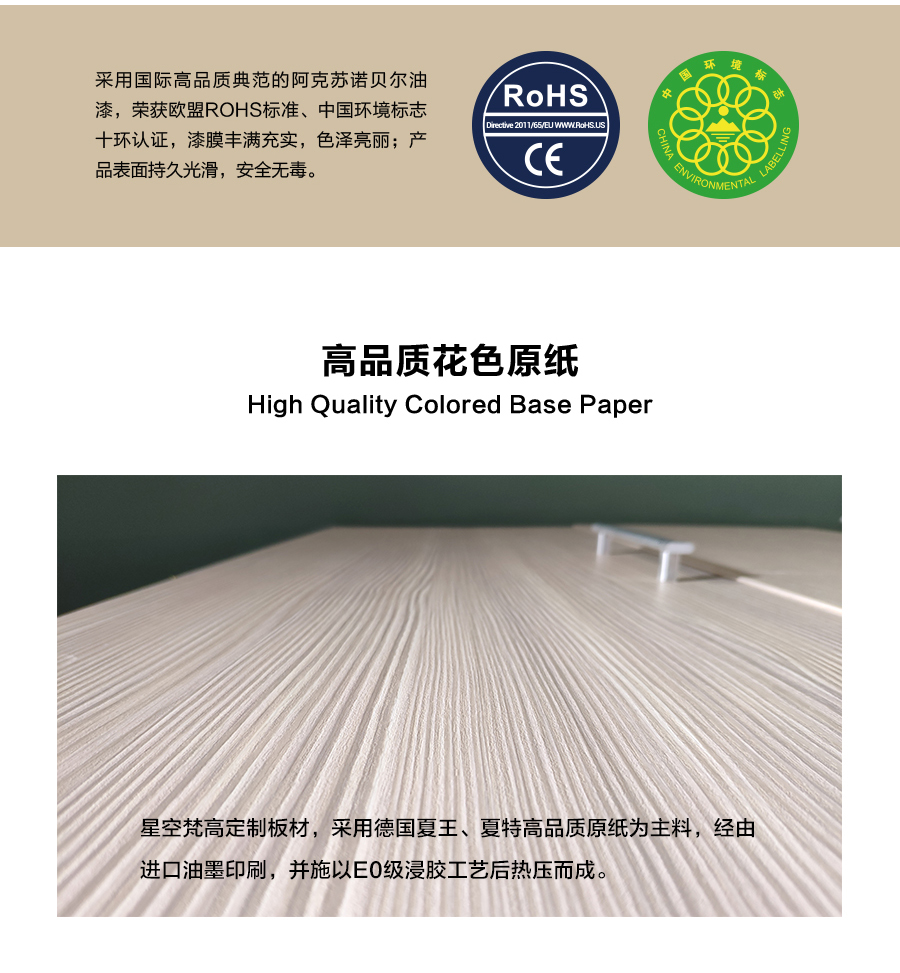 星空梵高定制櫥柜 現(xiàn)代簡約整體定制櫥柜 石英石臺(tái)面定制櫥柜 雙飾面-顆粒橫紋715定制櫥柜