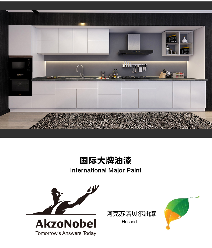 星空梵高定制櫥柜 現(xiàn)代簡約整體定制櫥柜 石英石臺面定制櫥柜 雙飾面-顆?？酒?10定制櫥柜