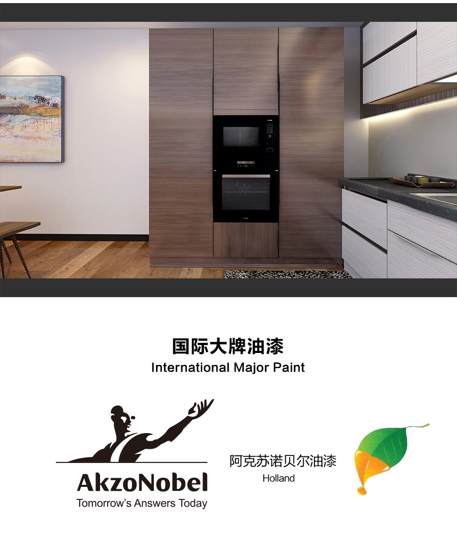 星空梵高定制櫥柜 現(xiàn)代簡約整體定制櫥柜 石英石臺(tái)面定制櫥柜 雙飾面-橫紋白浮雕顆粒定制櫥柜