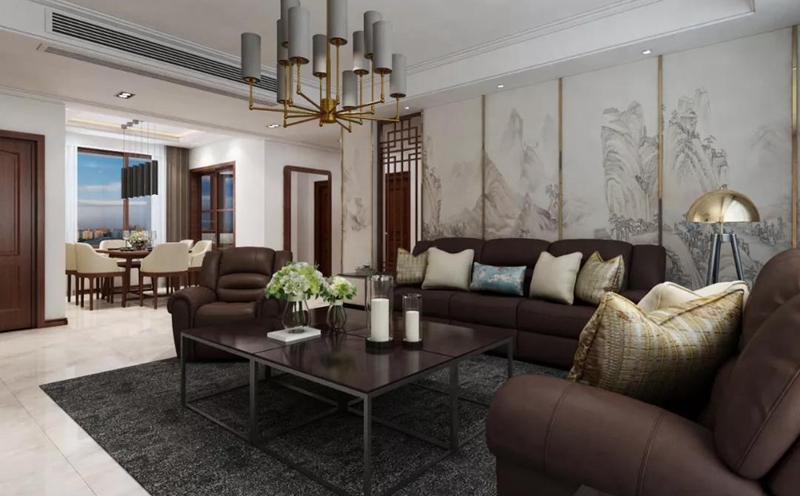 新中式裝修風(fēng)格,楓丹名邸