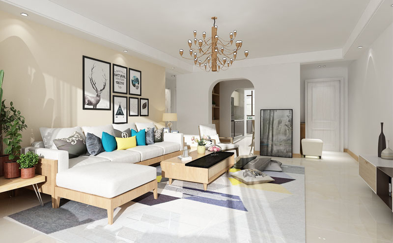 遼陽裝修公司淺談客廳裝修效果圖簡(jiǎn)約風(fēng)格